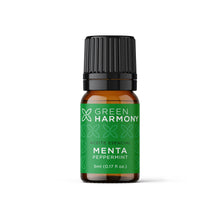 Cargar imagen en el visor de la galería, Aceite esencial de menta puro 5ml Green Harmony Ecuador
