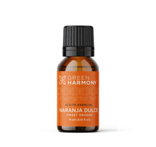 Cargar imagen en el visor de la galería, Aceite esencial de naranja dulce puro 15ml Green Harmony Ecuador
