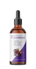 Cargar imagen en el visor de la galería, Aceite de semilla de uva vegetal puro 100ml Green Harmony Ecuador
